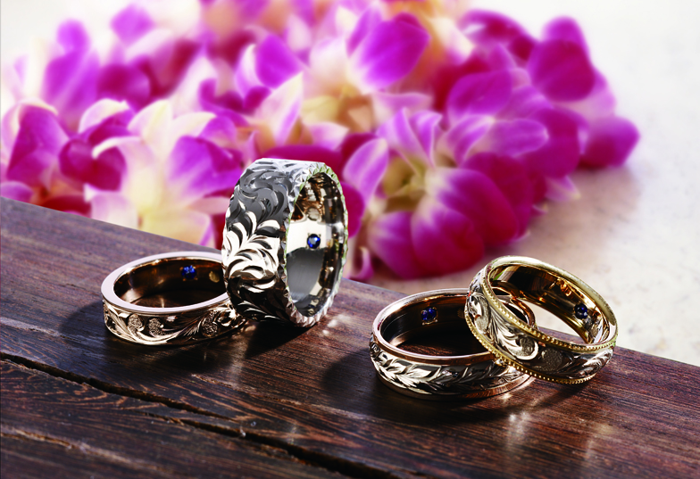 静岡市で探すハワイアンジュエリーの結婚指輪