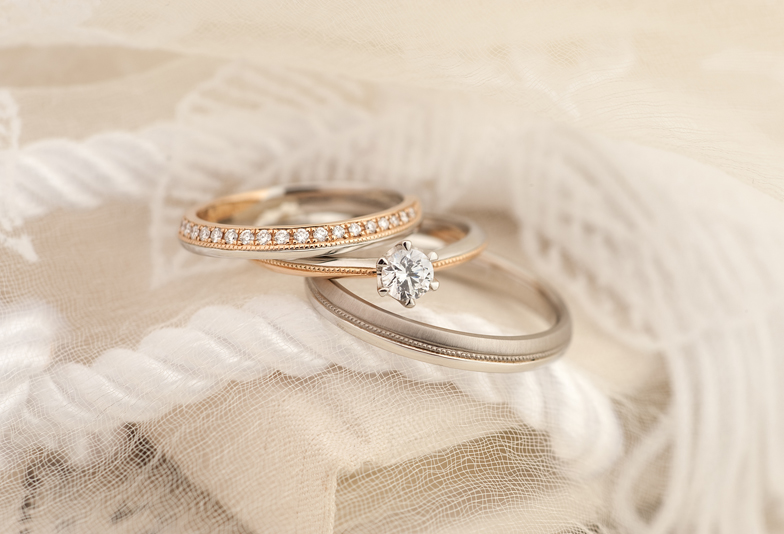 【浜松】ラブボンドのふたりを繋ぐ結婚指輪。愛のメッセージをリングに込めて♡