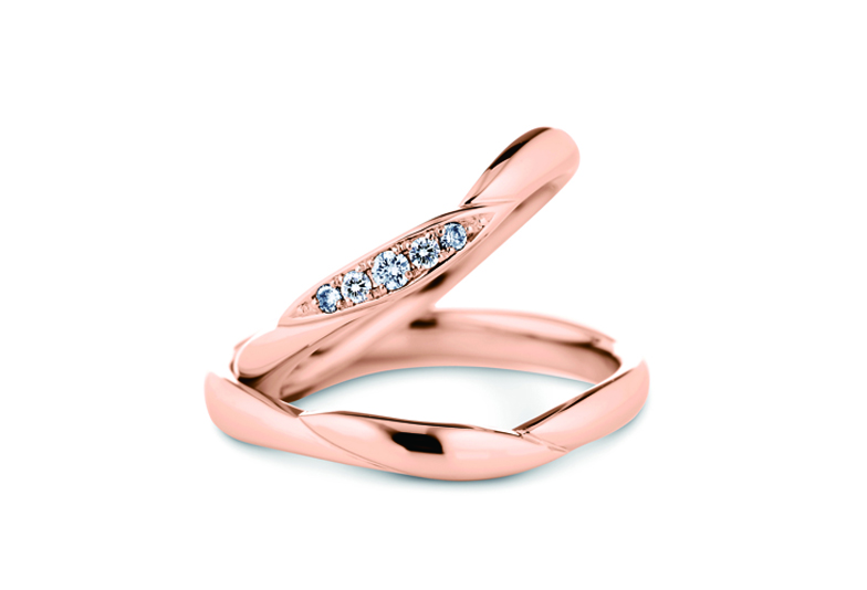 結婚指輪ゴールド人気ピンク