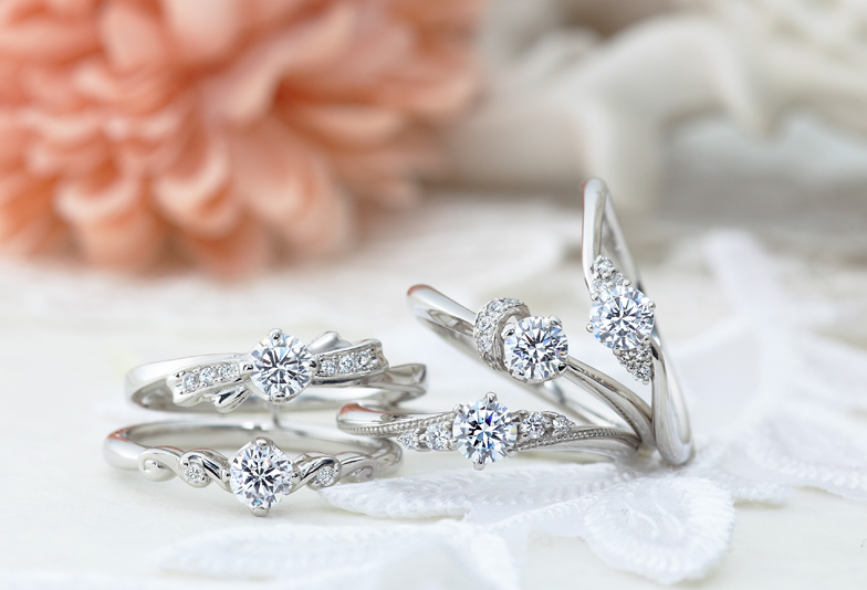 【静岡市】女性の憧れである婚約指輪はシンプルで可愛らしい『VIVAGE』がおすすめ！