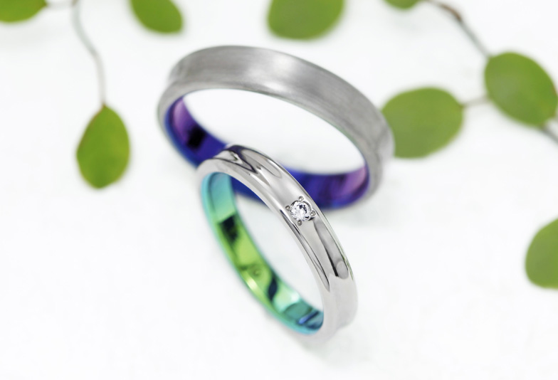 【富士市】オーダーメイドでカラー豊富な結婚指輪を♡SORAで叶える個性的なデザイン