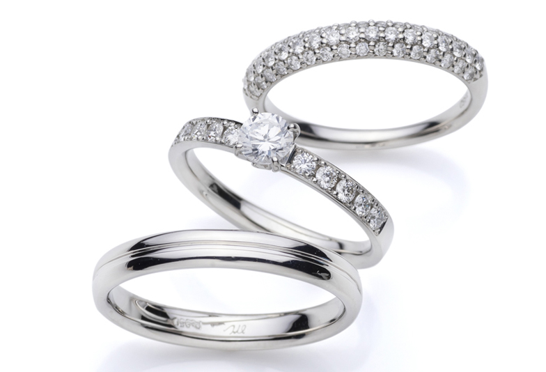 【富士市】婚約指輪と結婚指輪のセットでゴージャスなものを探しています！どんなデザインがあるのでしょうか？