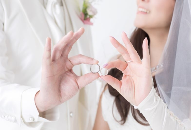 【金沢市】違う素材のかけ合わせがおしゃれな結婚指輪♡今流行りのコンビリング！