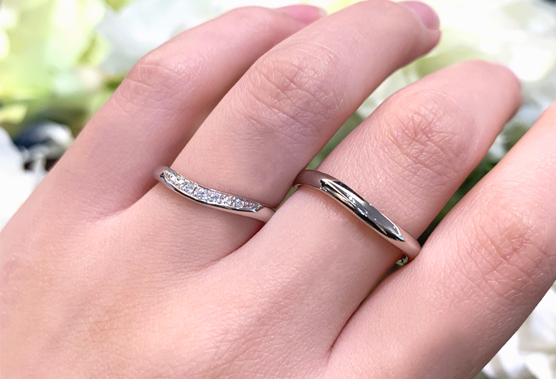 金沢市　細い結婚指輪と太い結婚指輪の違いを比較してみた