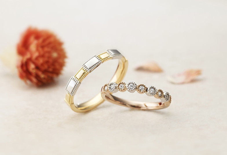 静岡志結婚指輪個性的