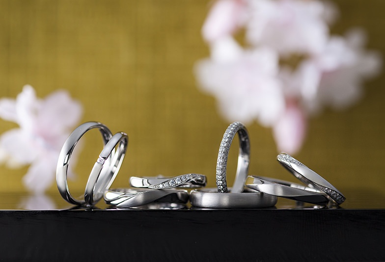和歌山で人気の日本製の結婚指輪ブランドのイロノハ