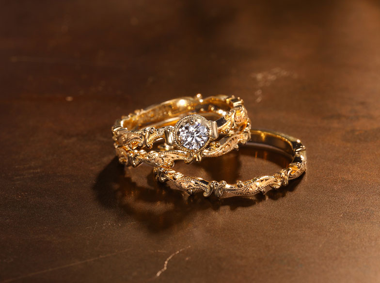 【浜松市】婚約指輪はアンティークで決まり！最高に可愛いChurch〈チャーチ〉の『WRITTEN VOWS リトンバウズ』