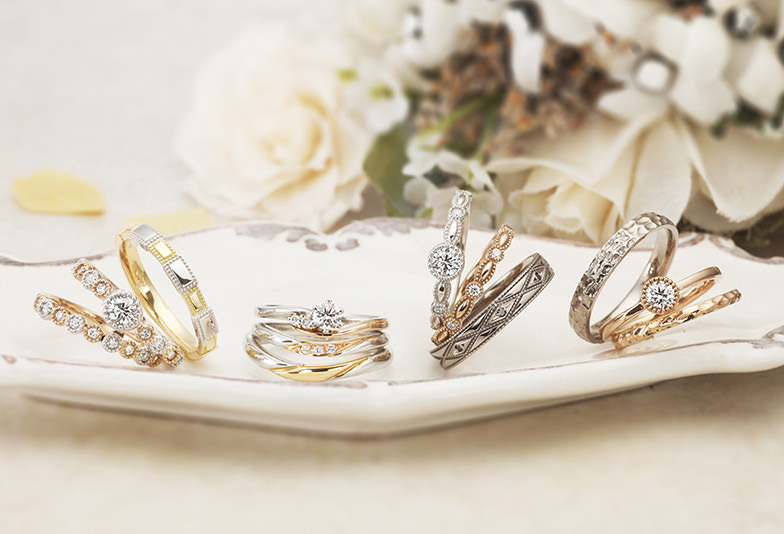 【沖縄県 】2020年結婚指輪人気のデザインはコンビネーションが一番？「AMOUR&AMULET」を選んだお客様の声　