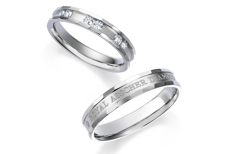 福井で指を綺麗に見せてくれるロイヤルアッシャーの結婚指輪