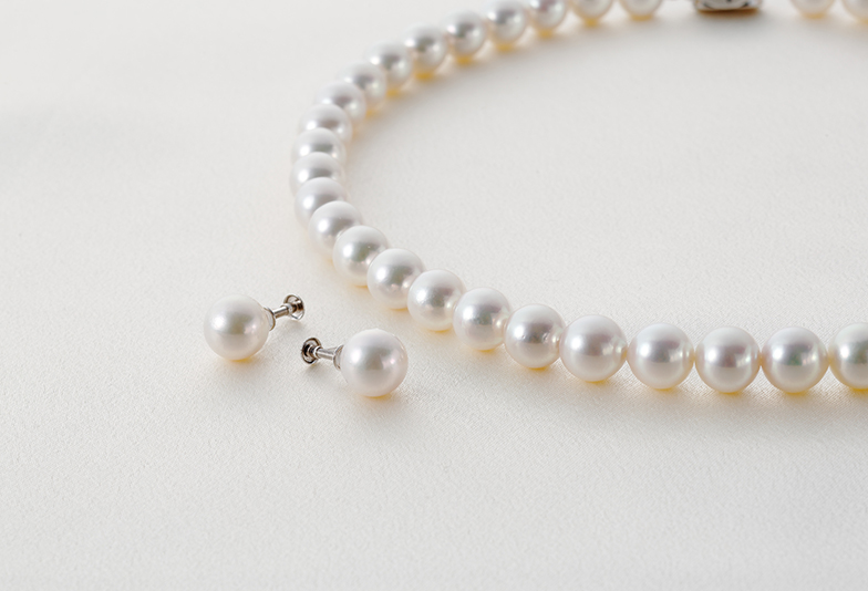 【日田市】真珠のネックレスは糸替えが大切
