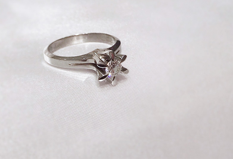 福井市ベルダイヤモンド,リフォーム,立て爪,婚約指輪