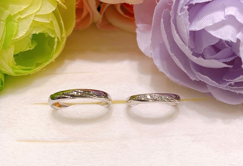 【福井市ベル】結婚指輪にピンクのダイヤモンド？イマドキの結婚指輪はこれを選ぶ！