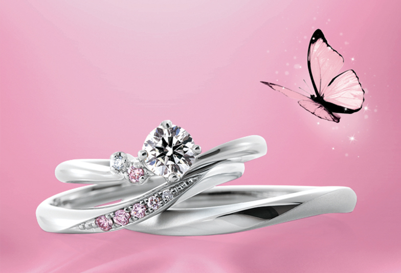 【広島市】今話題！ピンクダイヤモンドを使用した婚約指輪を紹介