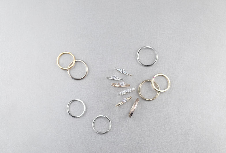 【静岡市】素材選びが楽しい結婚指輪。カラーバリエーション豊富な「FORTE」で自分に似合う素材を見つけませんか？