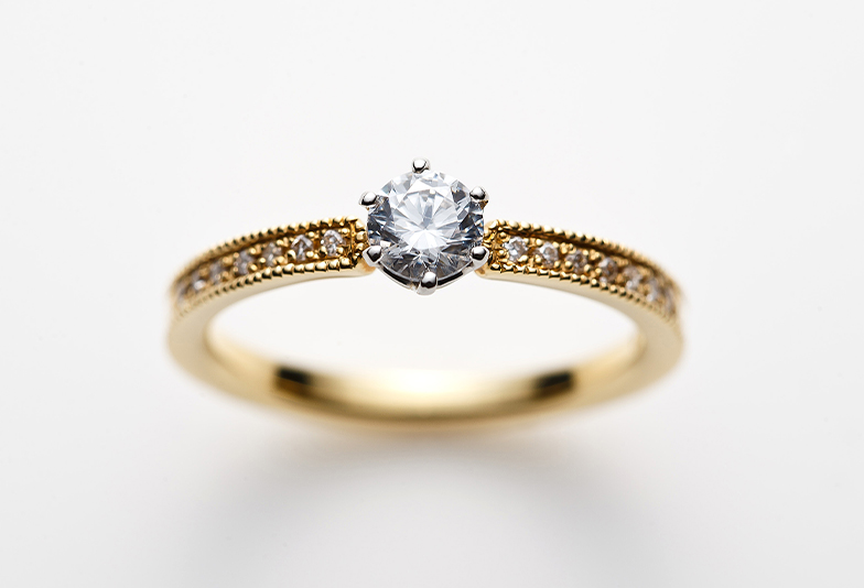 人気婚約指輪デザインロゼット