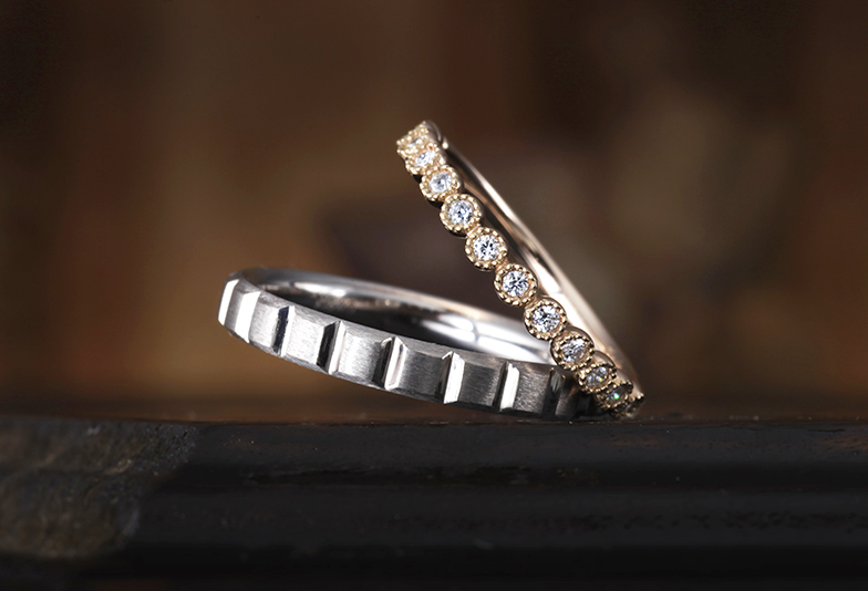 【南大阪・堺市】garden本店のアンティーク調の結婚指輪ブランド「CHERLUV」