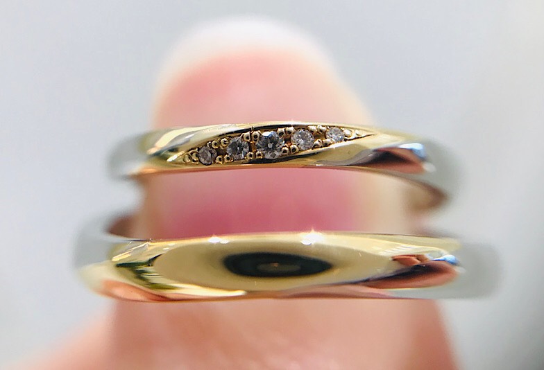人気結婚指輪デザイン3