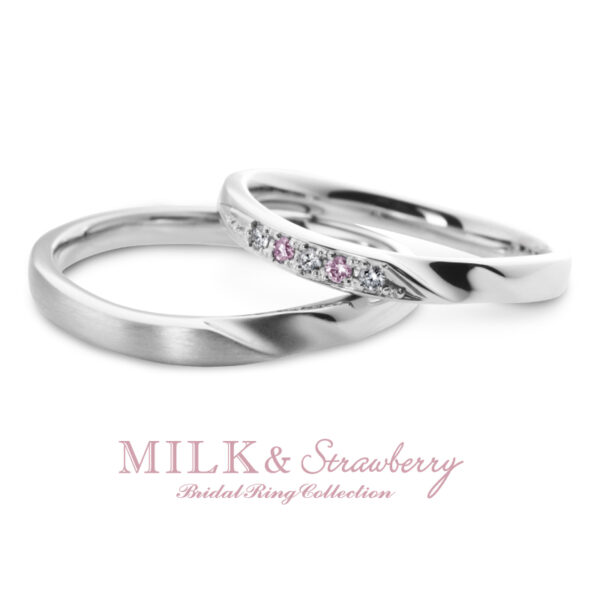 【加古川市】結婚指輪にはMilk&Strawberryがオススメ