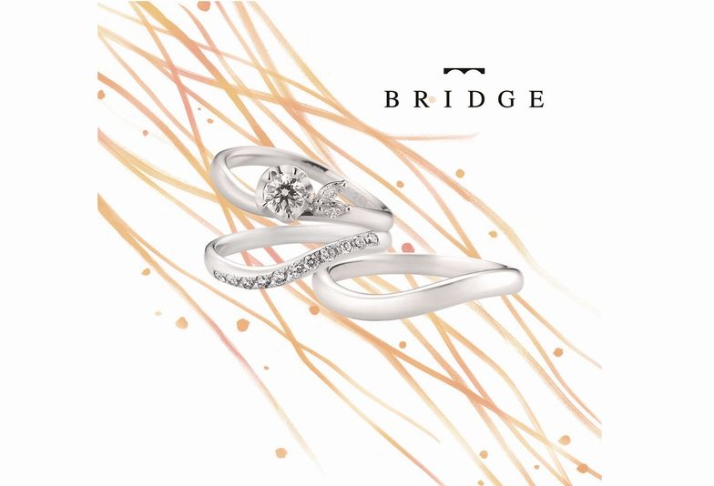 【泉州・岩出市】人気のブランド『BRIDGE』の結婚指輪をご紹介！！