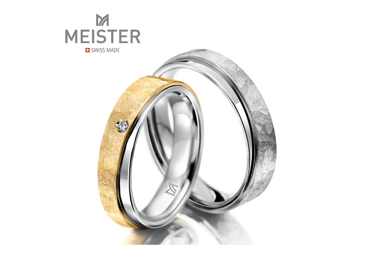 富山で人気　スイスの鍛造結婚指輪ブランド　マイスター