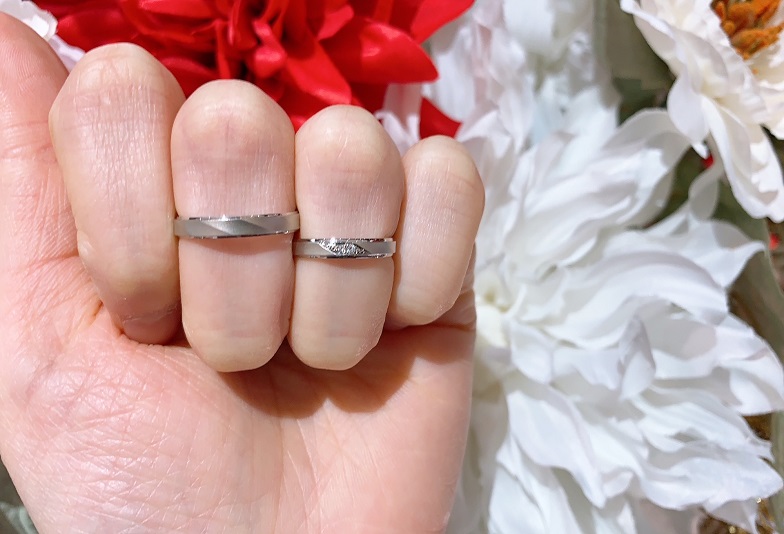 福井市ベルで人気の結婚指輪ノクルマット