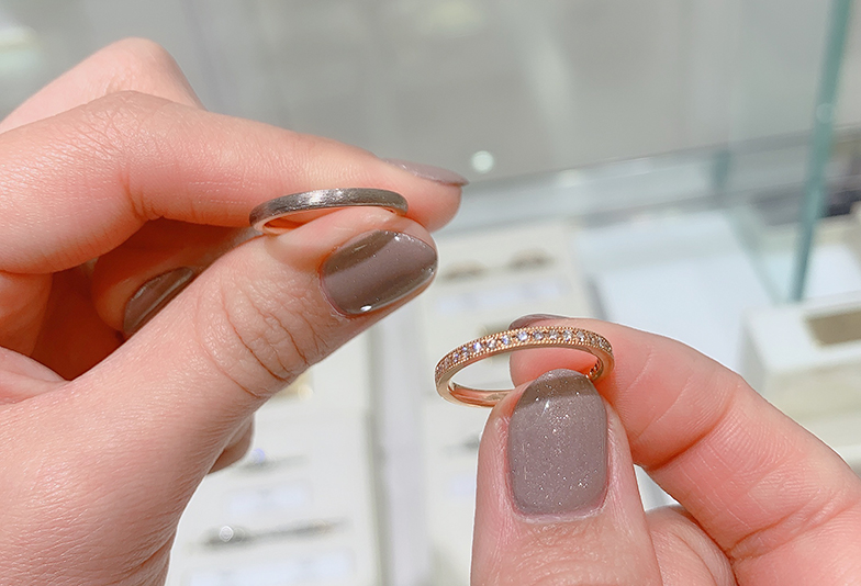 【浜松市】結婚指輪 ダイヤモンドなしとありはどっちが良いの？私の結婚指輪探し経験談