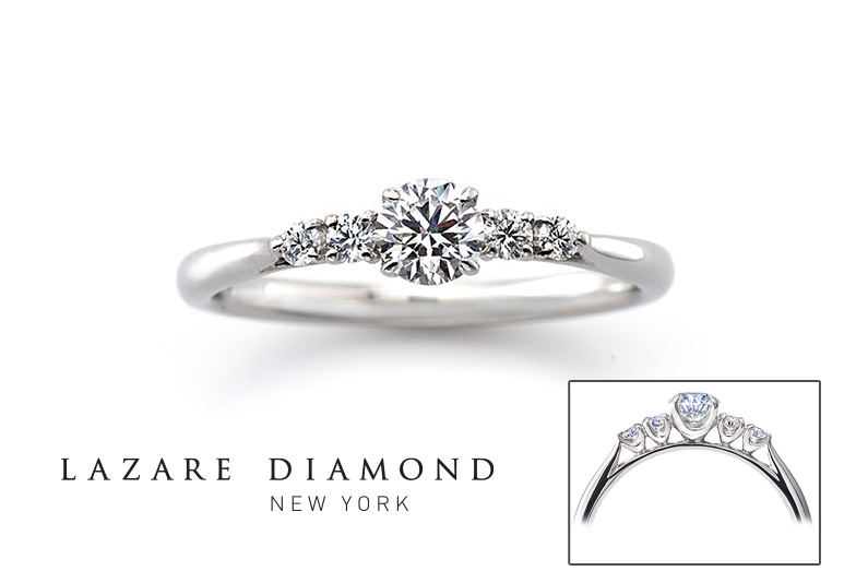 石川県ラザールダイヤモンドの婚約指輪