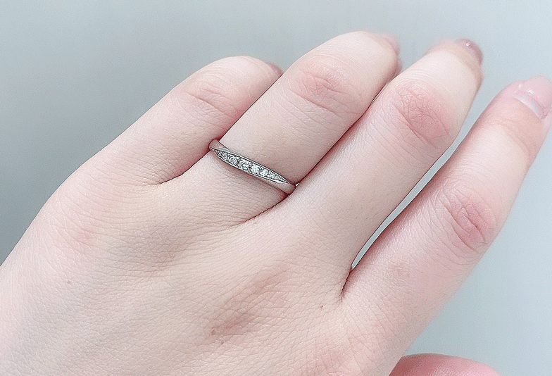 結婚指輪ウェーブライン