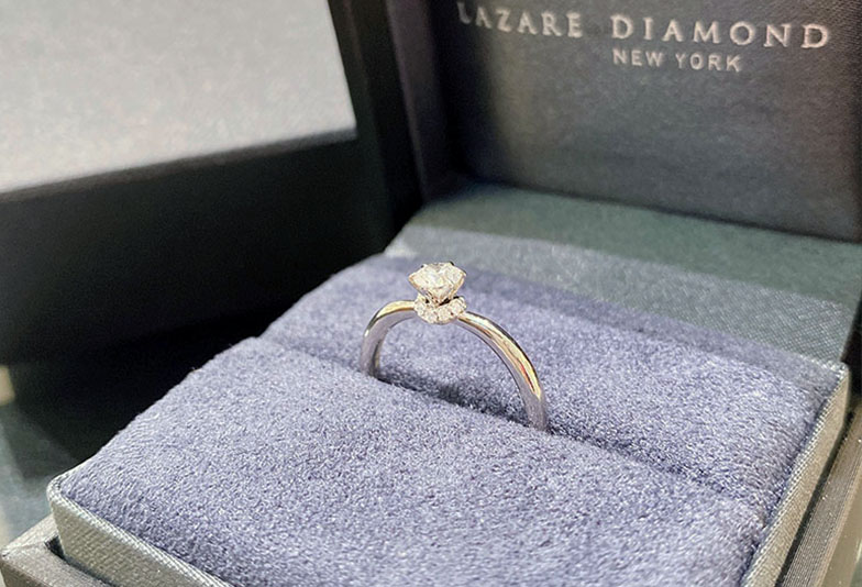 福井市で人気のラザールダイヤモンドの婚約指輪