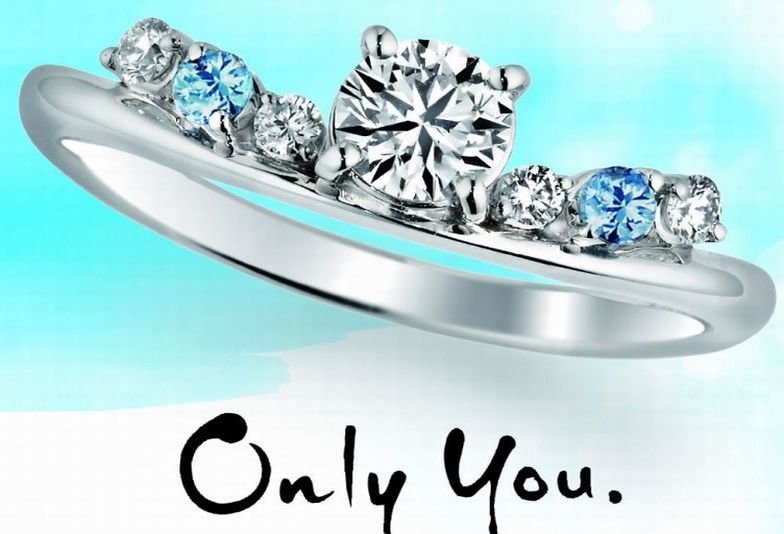 【姫路市】「Only you」アクアマリンが入った婚約指輪の魅力とは？