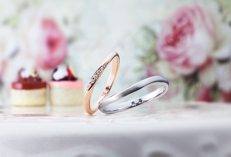 Coffret Couleur コフレクルール【婚約指輪&結婚指輪】