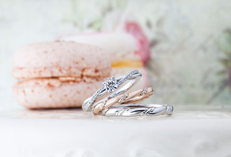 Coffret Couleur コフレクルール【婚約指輪&結婚指輪】
