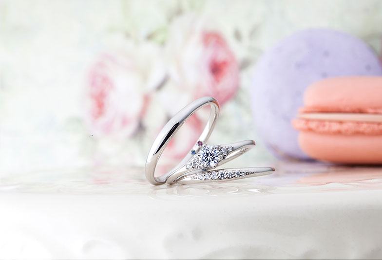 Coffret Couleur コフレクルール【婚約指輪&結婚指輪】
