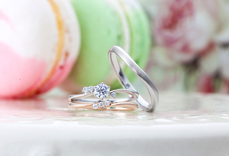 Coffret Couleur コフレクルール【婚約指輪&結婚指輪】