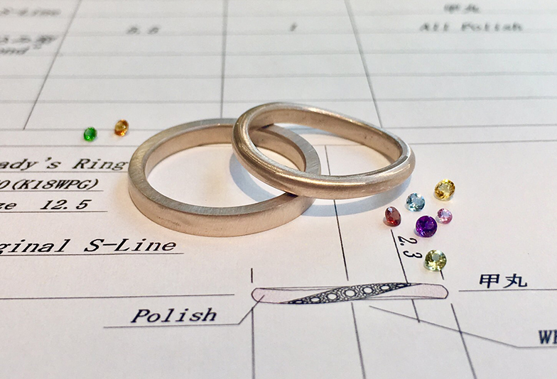 【静岡市】結婚指輪デザイン違いを合わせる３つのポイントとは？