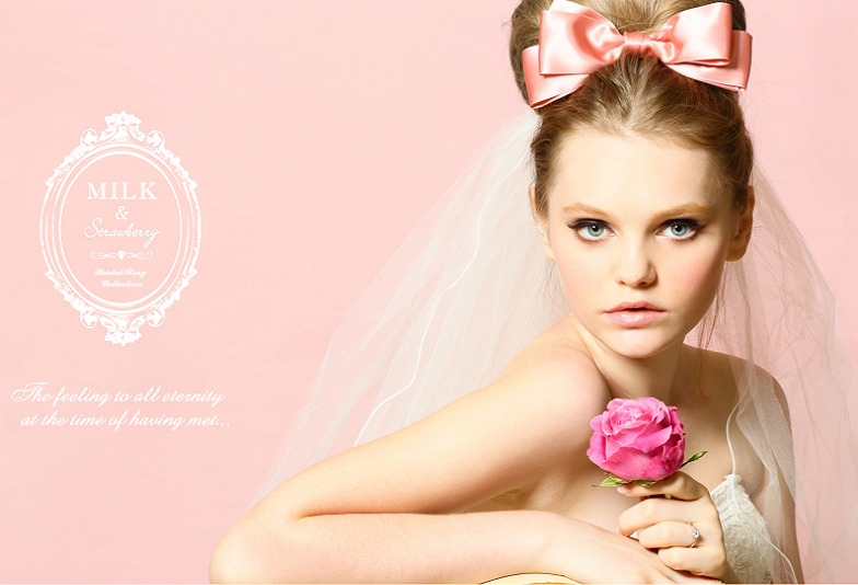 【浜松】ピンクダイヤモンドがかわいい！結婚指輪に好きな色を取り入れるミルク＆ストロベリー