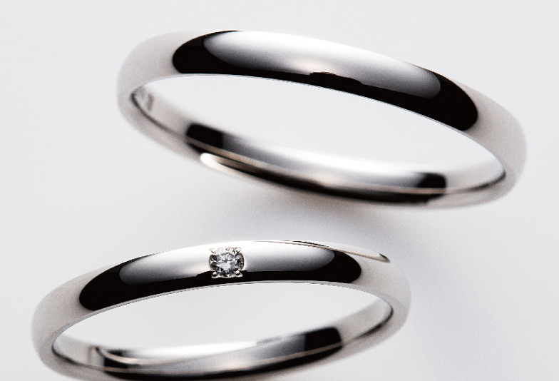 ロゼットSPの鍛造結婚指輪