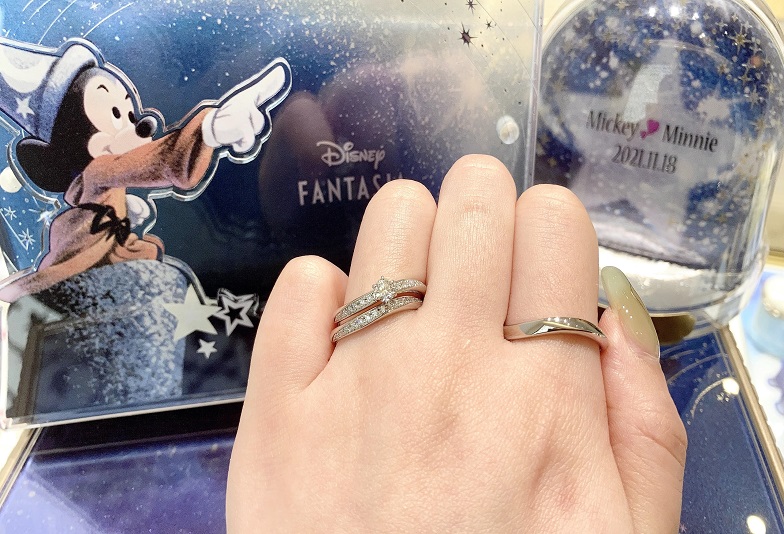 【京都市】一生ものだからこそ大好きな「ディズニーコレクション・ミッキー」の結婚指輪・婚約指輪を選びませんか？