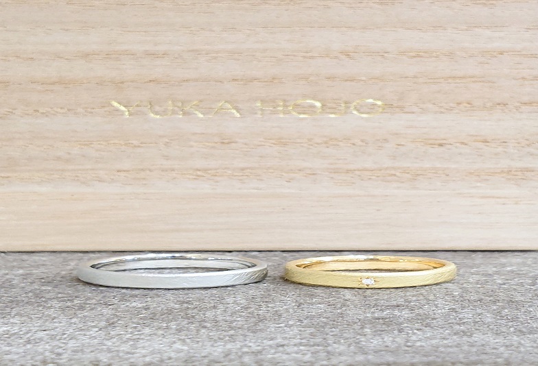 【京都市】手作り感＆アンティーク調デザインの人気婚約指輪・結婚指輪ブランド『YUKA HOJO』のご紹介！