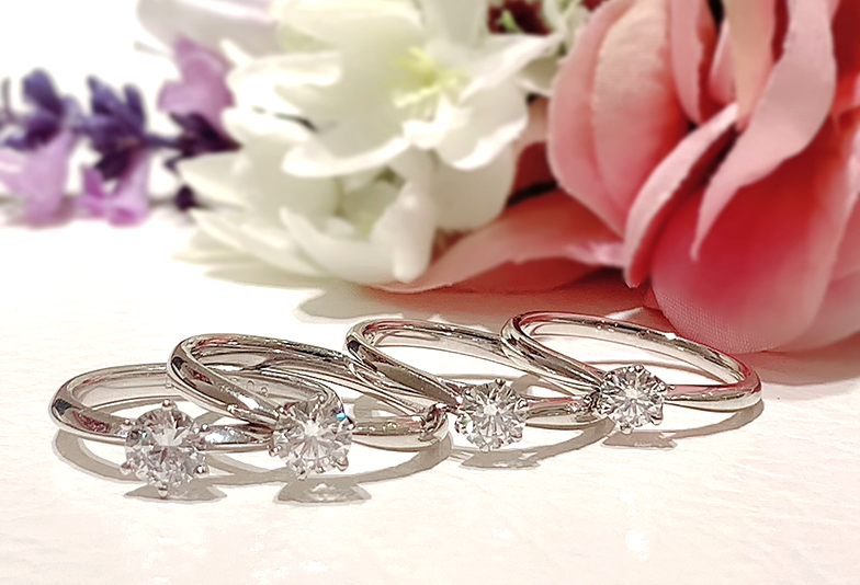 【静岡市】婚約指輪はダイヤモンドの大きさで印象が変わる？