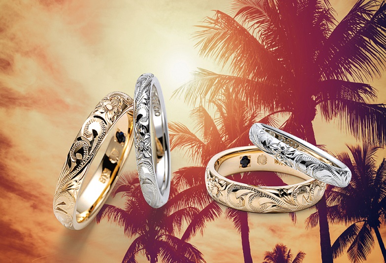 【和歌山県・岩出市】ハワイアンジュエリーの婚約指輪が可愛い！人気のデザインをご紹介します！