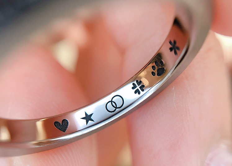 【静岡市】結婚指輪の刻印まとめ！定番から今風な文字をご紹介