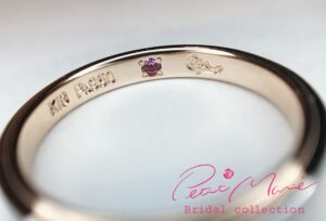 プチマリエの結婚指輪に込められたメッセージ