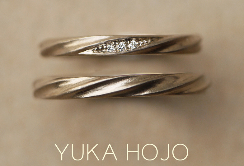 YUKA HOJO 神戸三ノ宮でオシャレな結婚指輪を探すならgarden