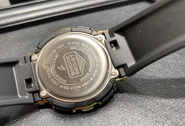 福井市ベル時計のベルトの交換