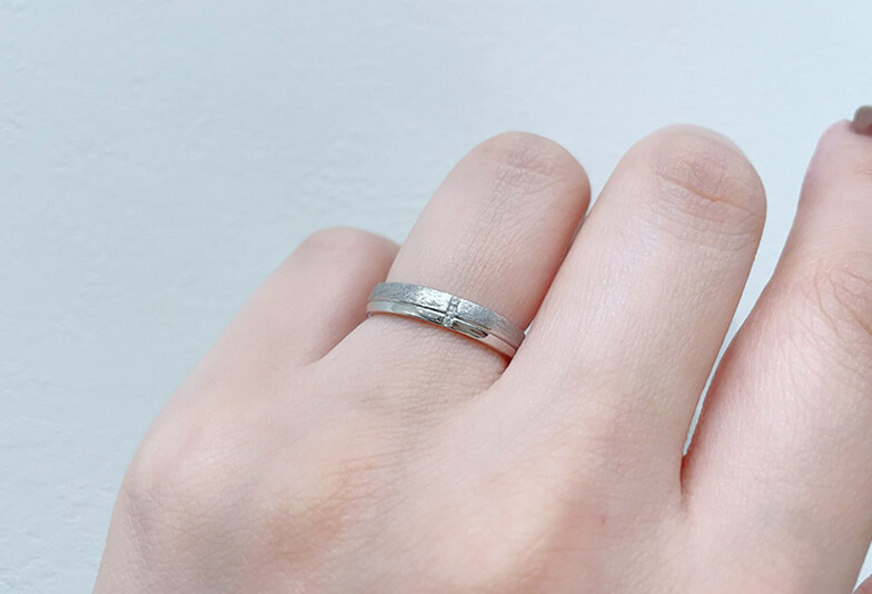 【静岡市】結婚指輪を鍛造にしてよかった！購入5年後のお客様の声