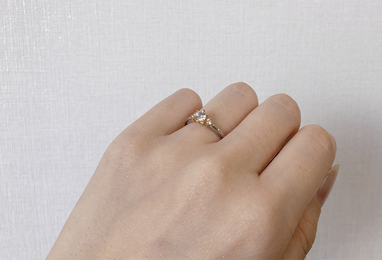 福井市開発で人気の婚約指輪ユカホウジョウ