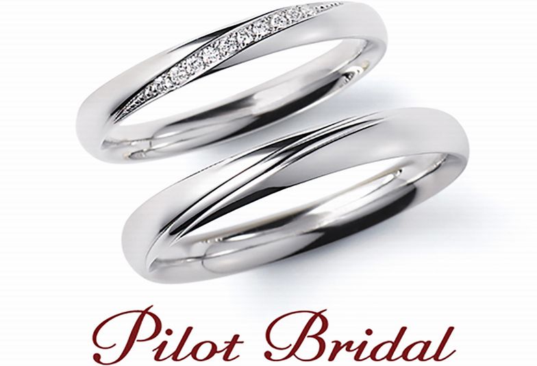 大阪梅田で人気の鍛造結婚指輪　パイロットブライダル　プロミス