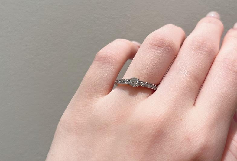 富山で婚約指輪をお探しの方におすすめのエタニティタイプ