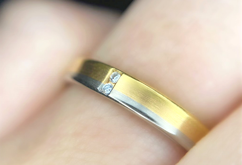 【静岡市】コンビネーションリングがお洒落！思わず自慢したくなる結婚指輪とは？